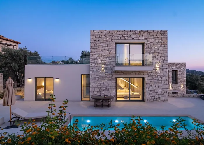 Villa Elaia - Stone Villa With Pool Near Matala & Kommos